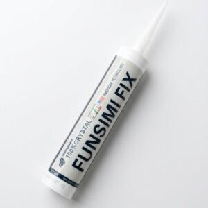 Клей монтажный прозрачный FUNSIMI FIX для стеклянных кирпичей, 300 мл