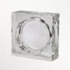 Стеклянный кирпич Glassio Линза бесцветный 15x15x6 см