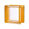 Стеклоблок желтый Mini Classic 14.6x14.6x8 см.