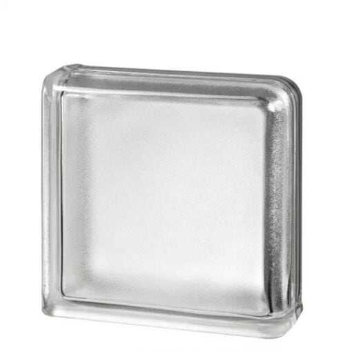 Завершающий стеклоблок бесцветный Арктик Vitrablok 19x19x8
