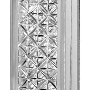 Стеклоблок половинка бесцветный Актис Vitrablok 9,8x19,7x8 см.