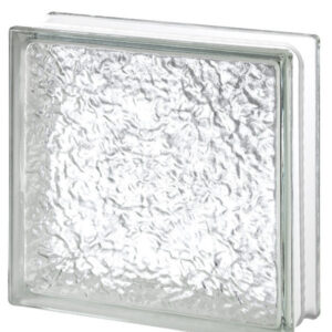 Стеклоблок бесцветный Айс Vitrablok 19,7x19,7x8