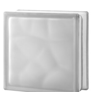 Стеклоблок бесцветный Нубио матовый Vitrablok 19,7x19,7x8