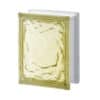 Стеклоблок Айс коричневый Vitrablok 14,6x19,7x8