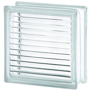 Стеклоблок бесцветный параллель Vitrablok 19х19х8