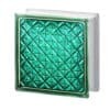 Стеклоблок Актис морская волна Vitrablok 19,7×19,7×8 см