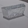 Стеклянный кирпич Glassio Айс угловой бесцветный 20x10x5 см