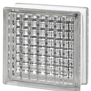 Стеклоблок бесцветный сона Vitrablok 19х19х8