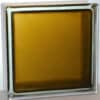 Стеклоблок арктик бронза окрашенный изнутри Vitrablok 19х19х8