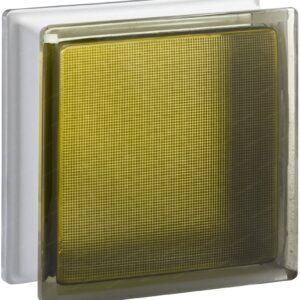 Стеклоблок самба бронза окрашенный изнутри Vitrablok 19х19х8
