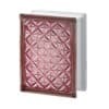 Стеклоблок Актис розовый Vitrablok 14,6×19,7×8 см