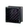 Стеклоблок черный даредевил 100% Mini 14.6x14.6x8 см.