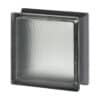 Стеклоблок самба бесцветный черный бриллиант Vitrablok 19х19x8