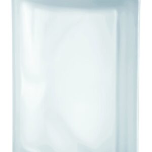 Угловой стеклоблок матовый бесцветный волна Vetroarredo Neutro ANGOLARE T SAT 19x4x15x8