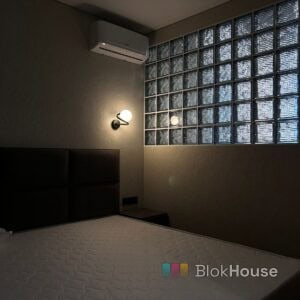 Alternative view of Стеклоблок бесцветный водопад черный бриллиант Vitrablok 19х19х8